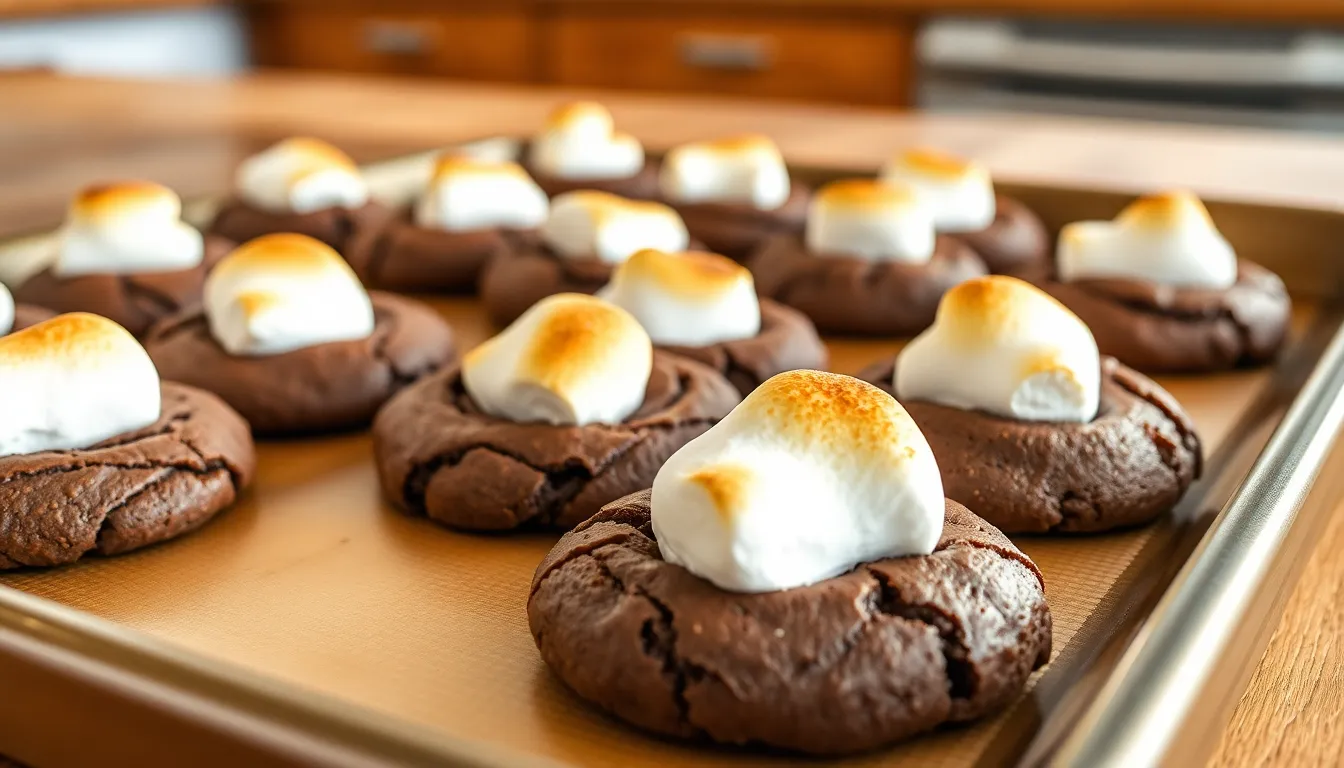 Ultimate Chocolate Marshmallow Cookies Recipe (Soft & Gooey!) 6 Ultimate Chocolate Marshmallow Cookies Recipe (Soft & Gooey!) 5