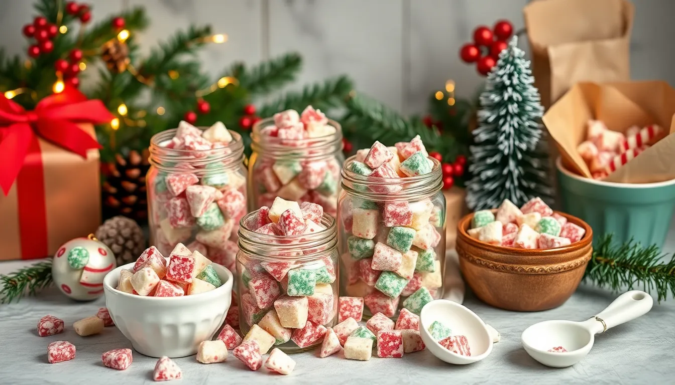 Easy Christmas Puppy Chow Recipe: Festive Holiday Treat in 15 Minutes 6 Easy Christmas Puppy Chow Recipe: Festive Holiday Treat in 15 Minutes 5