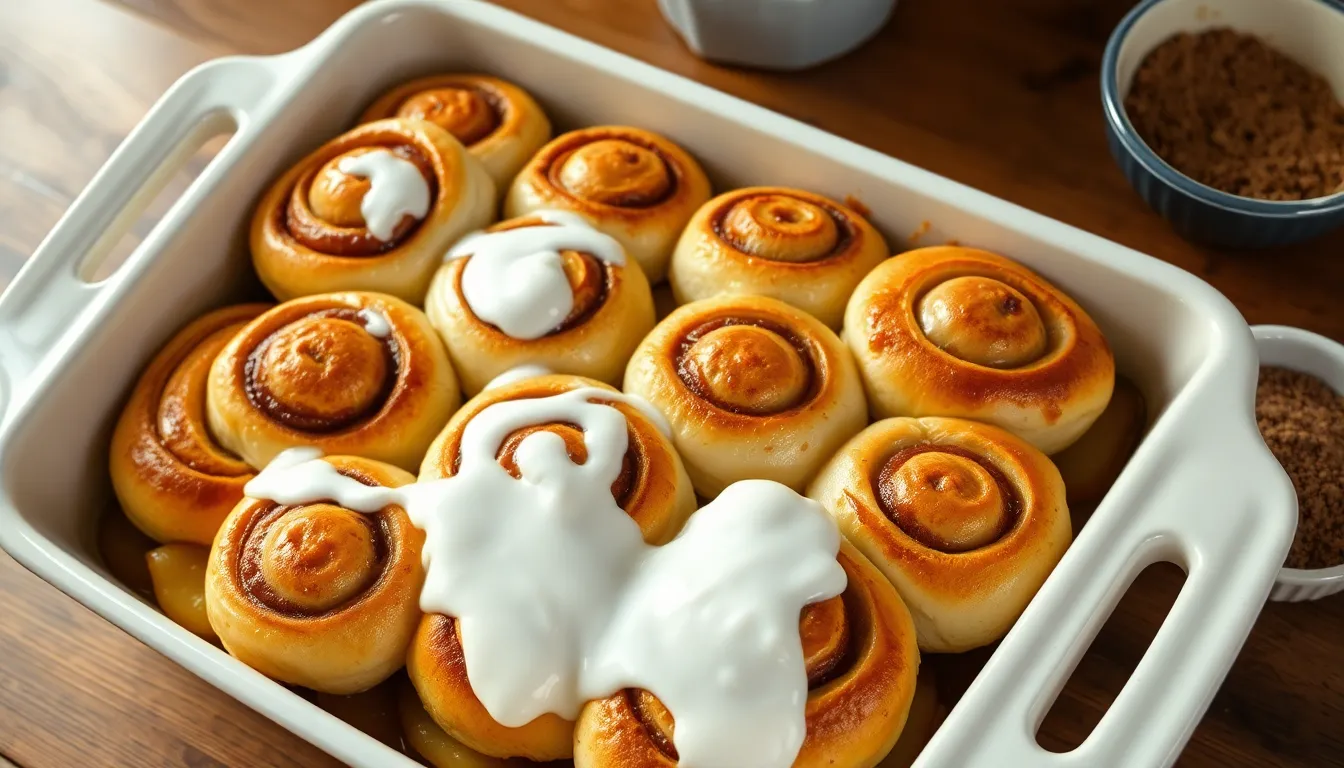 Apple Pie Cinnamon Rolls: Easy Recipe Combining Two Classic Desserts 6 Apple Pie Cinnamon Rolls: Easy Recipe Combining Two Classic Desserts 5