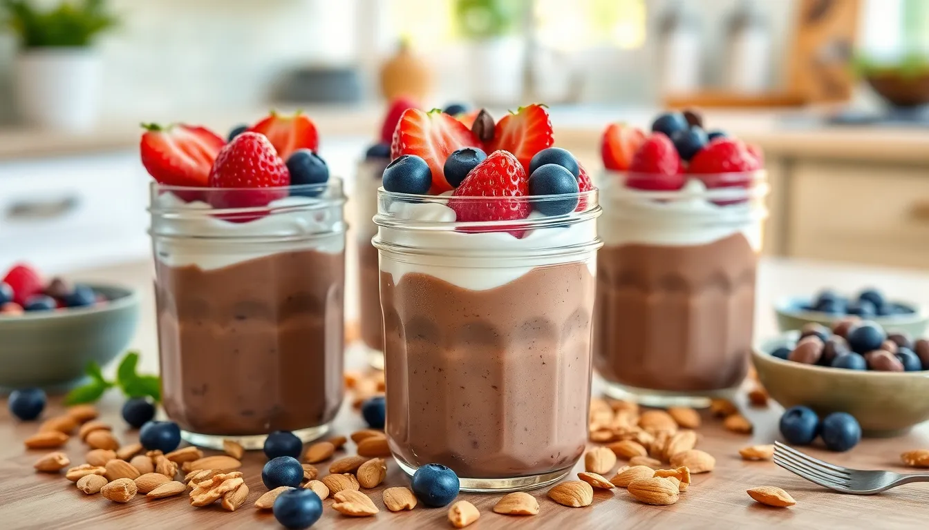 Cottage Cheese Chocolate Mousse: 20g Protein Dessert Ready in 10 Minutes 6 Cottage Cheese Chocolate Mousse: 20g Protein Dessert Ready in 10 Minutes 5