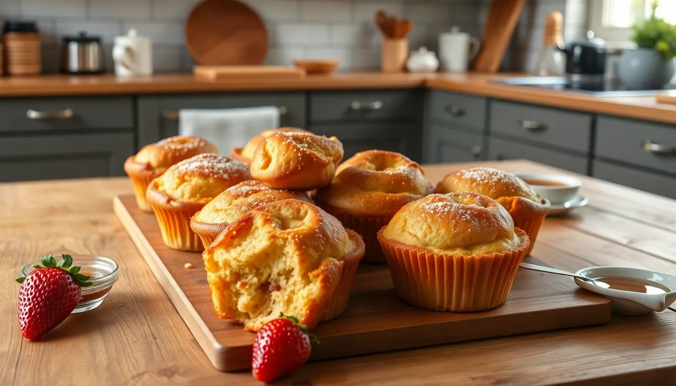 Easy French Toast Muffins Recipe - Bakery-Style Breakfast in 30 Minutes 6 Easy French Toast Muffins Recipe - Bakery-Style Breakfast in 30 Minutes 5