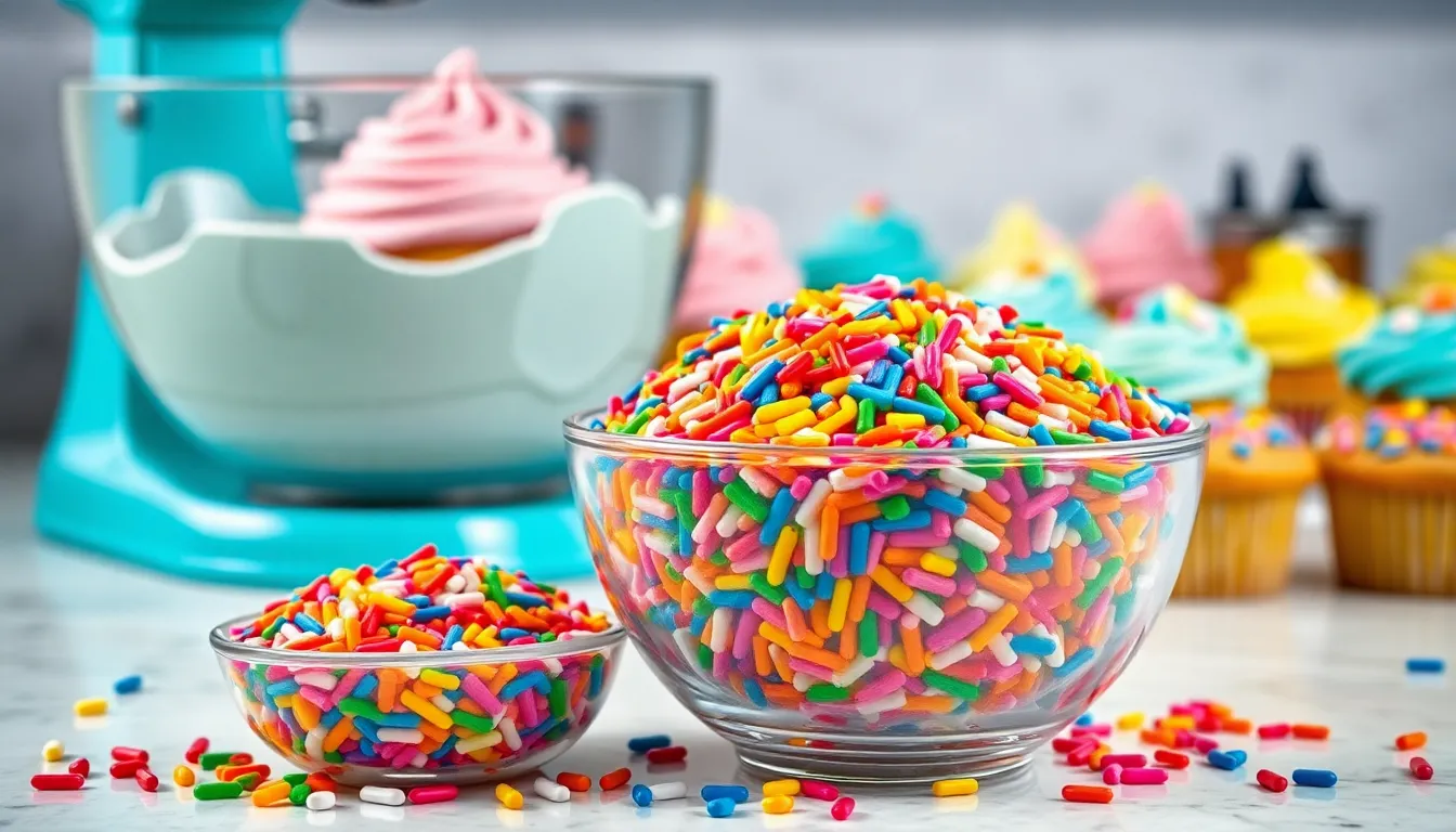 Easy Homemade Funfetti Frosting Recipe (Ready in 8 Minutes!) 6 Easy Homemade Funfetti Frosting Recipe (Ready in 8 Minutes!) 5