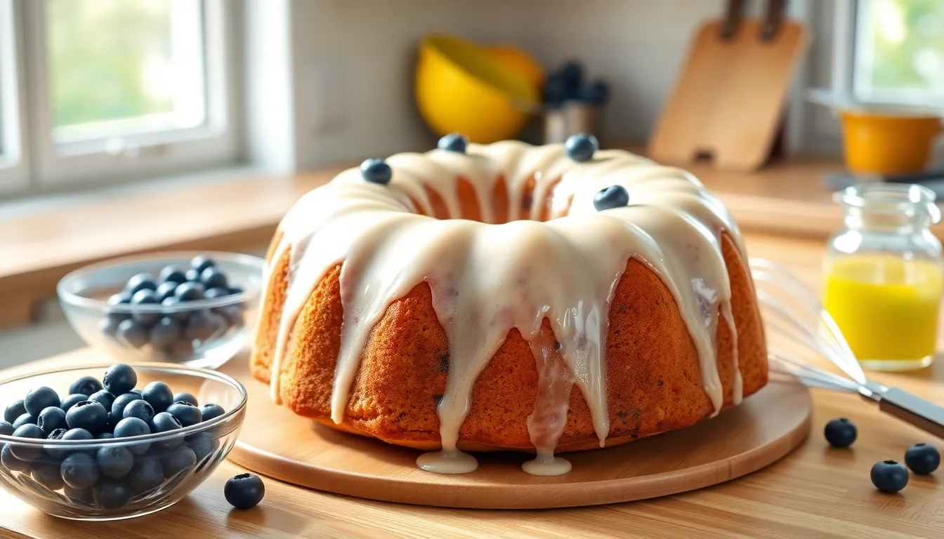 Easy Lemon Blueberry Bundt Cake Recipe (Moist & Bursting with Flavor!) 6 Easy Lemon Blueberry Bundt Cake Recipe (Moist & Bursting with Flavor!) 5
