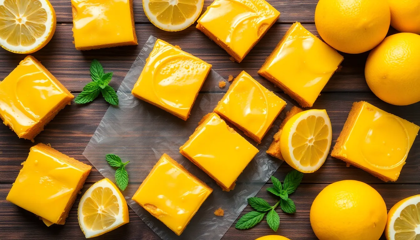 Easy Lemon Brownies Recipe: Tangy, Fudgy & Irresistibly Delicious 5