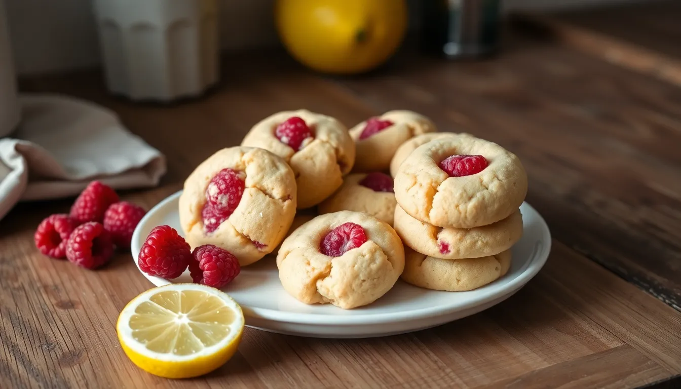 Easy Lemon Raspberry Cookies Recipe: Soft, Tangy & Bursting with Flavor 6 Easy Lemon Raspberry Cookies Recipe: Soft, Tangy & Bursting with Flavor 5