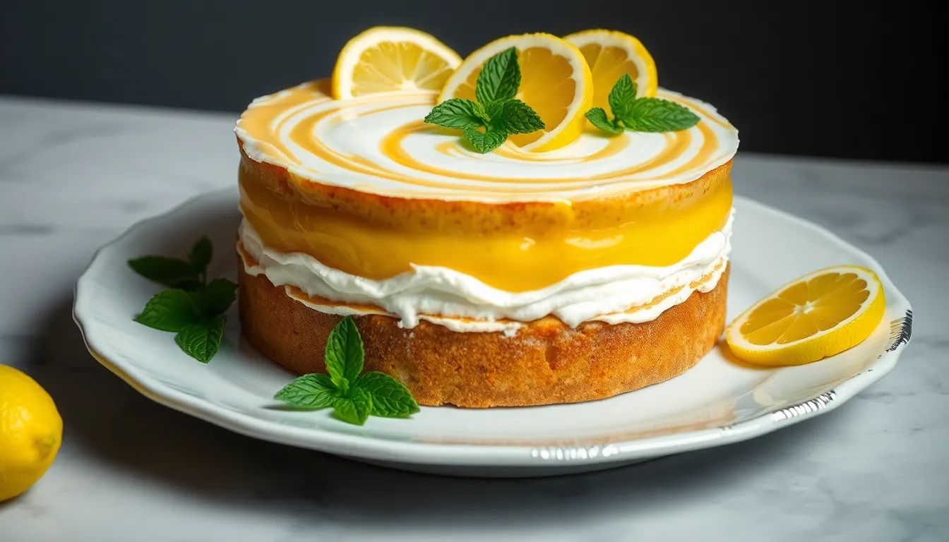 Limoncello Mascarpone Cake Recipe: Creamy Italian Dessert That Melts in Your Mouth 5