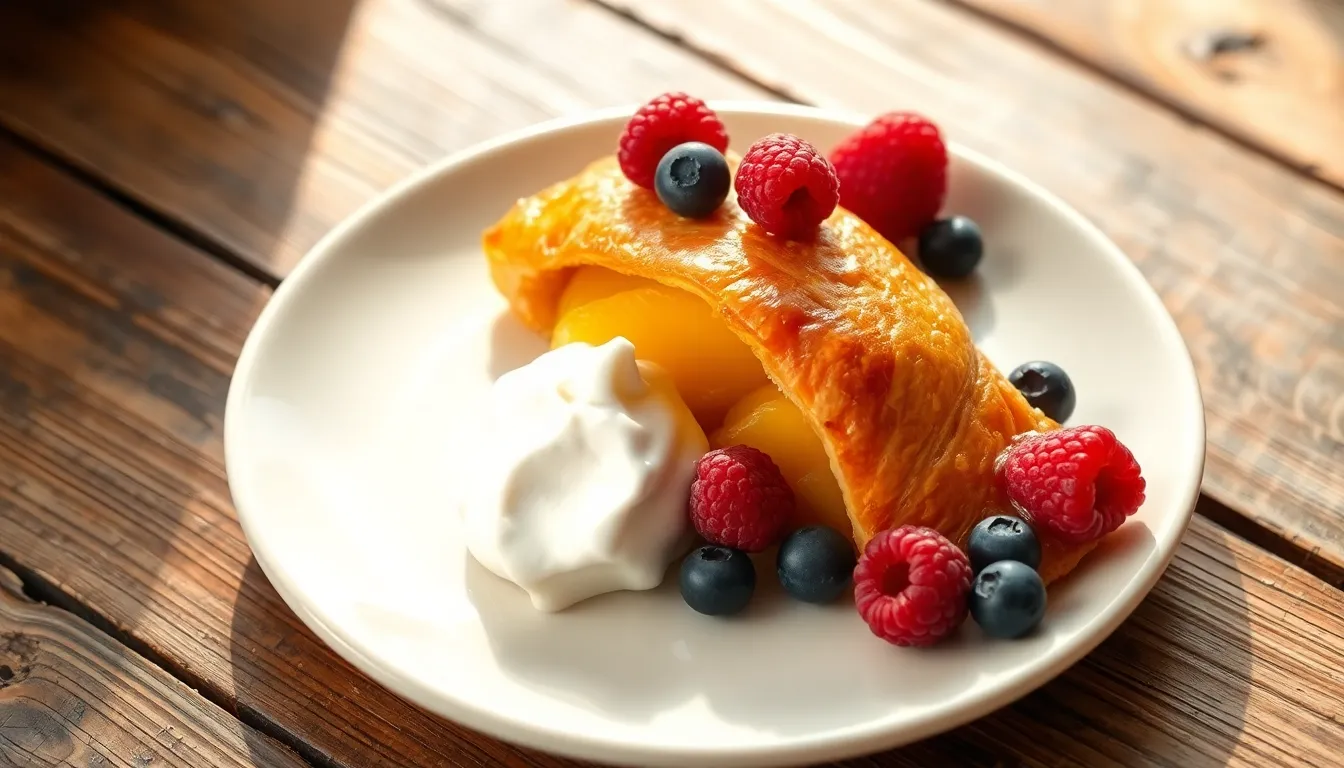 Easy Peach Turnovers Recipe: Flaky Pastry with Fresh Peach Filling 6 Easy Peach Turnovers Recipe: Flaky Pastry with Fresh Peach Filling 5