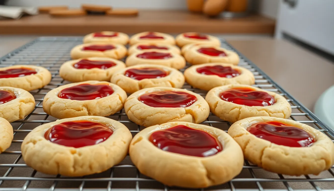 Easy Peanut Butter and Jelly Cookies Recipe (Soft & Chewy in 30 Minutes!) 6 Easy Peanut Butter and Jelly Cookies Recipe (Soft & Chewy in 30 Minutes!) 5