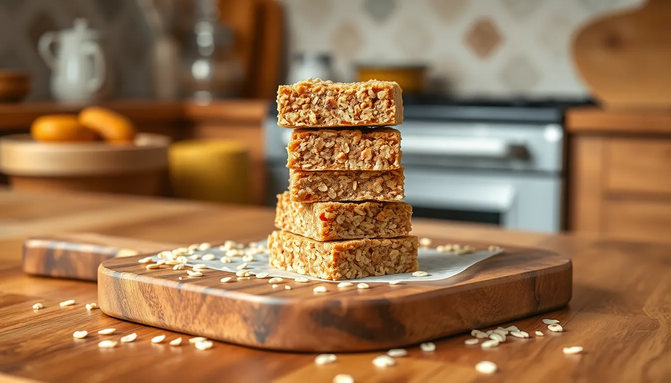 Easy Peanut Butter Oatmeal Bars Recipe (Ready in 30 Minutes!) 6 Easy Peanut Butter Oatmeal Bars Recipe (Ready in 30 Minutes!) 5