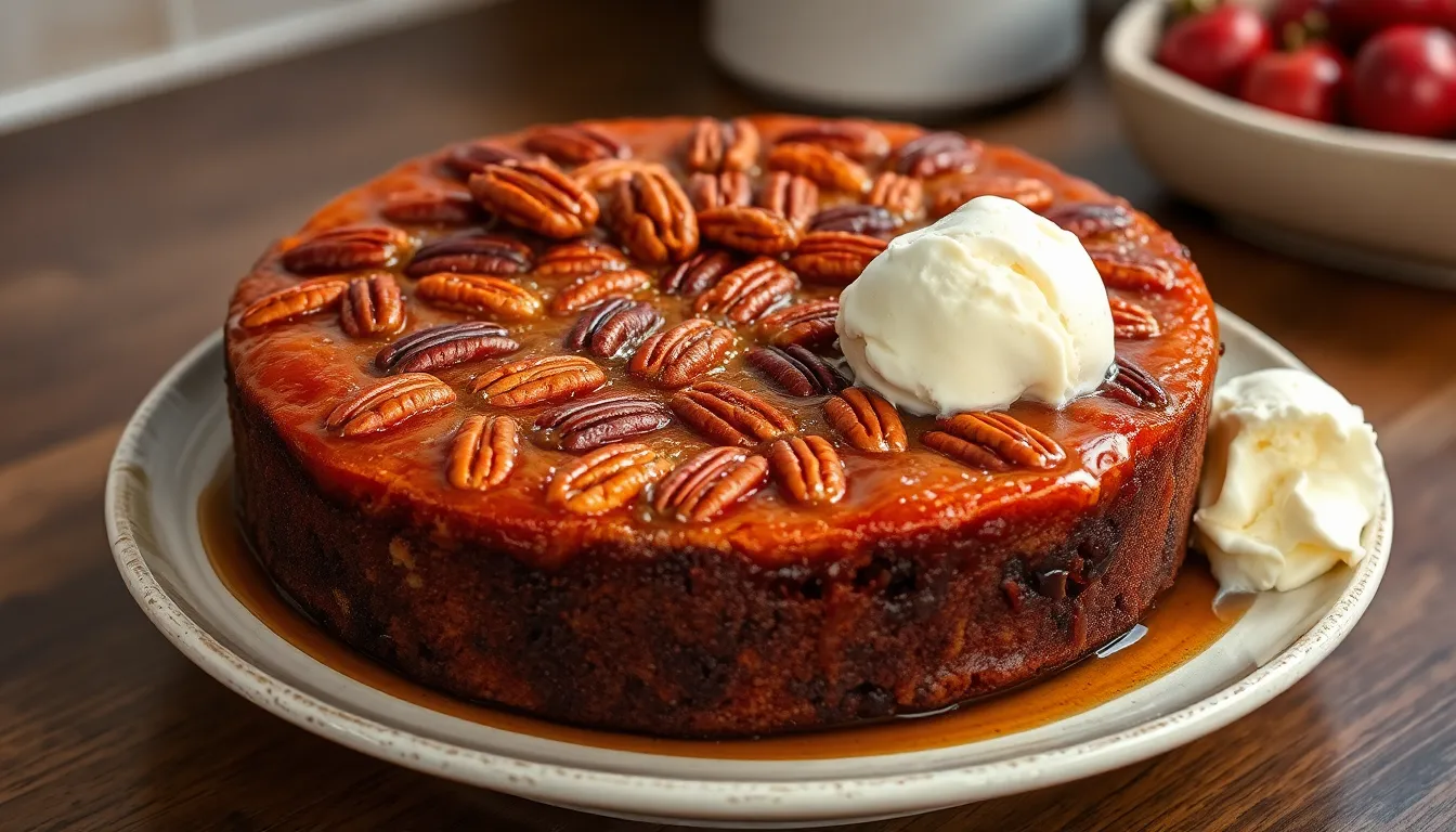 Easy Pecan Upside Down Cake Recipe (Better Than Pineapple!) 6 Easy Pecan Upside Down Cake Recipe (Better Than Pineapple!) 5