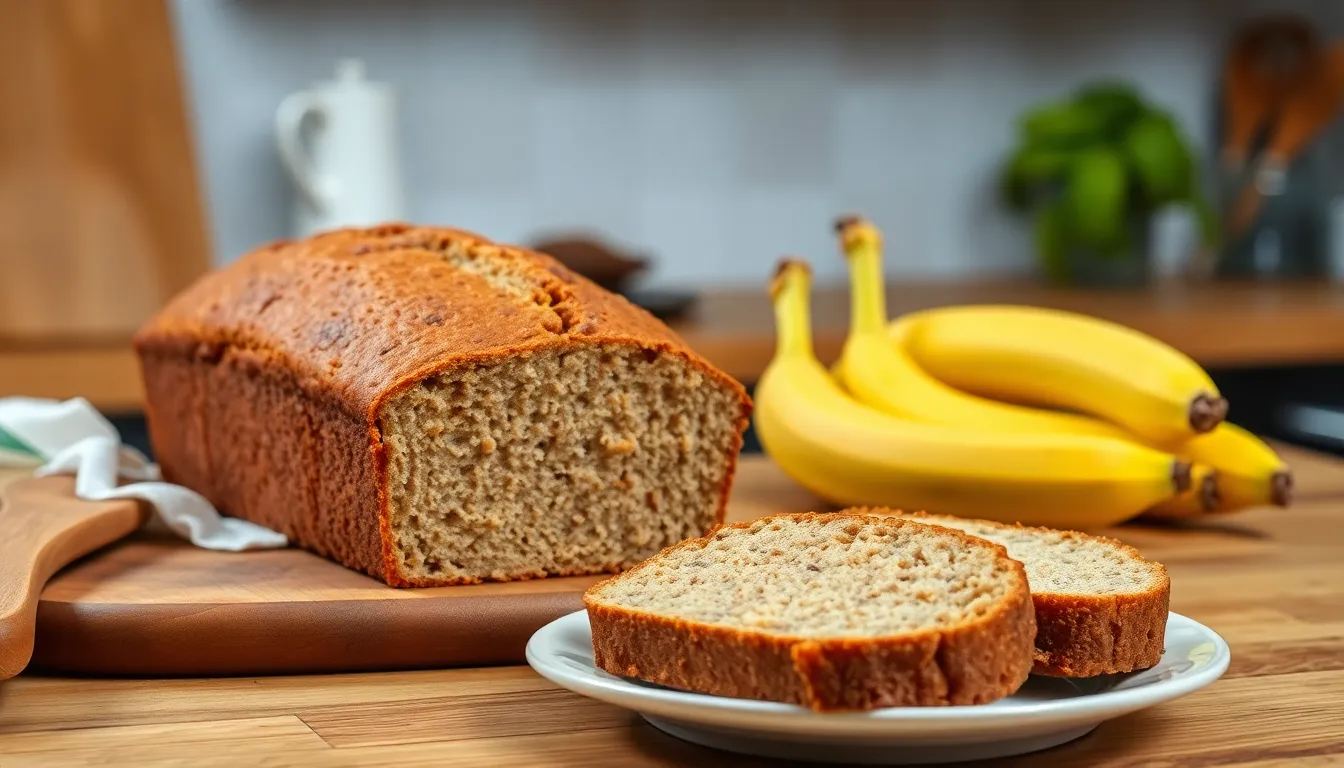 Easy 4 Ingredient Banana Bread Recipe (Ready in Under 1 Hour!) 8 Easy 4 Ingredient Banana Bread Recipe (Ready in Under 1 Hour!) 7