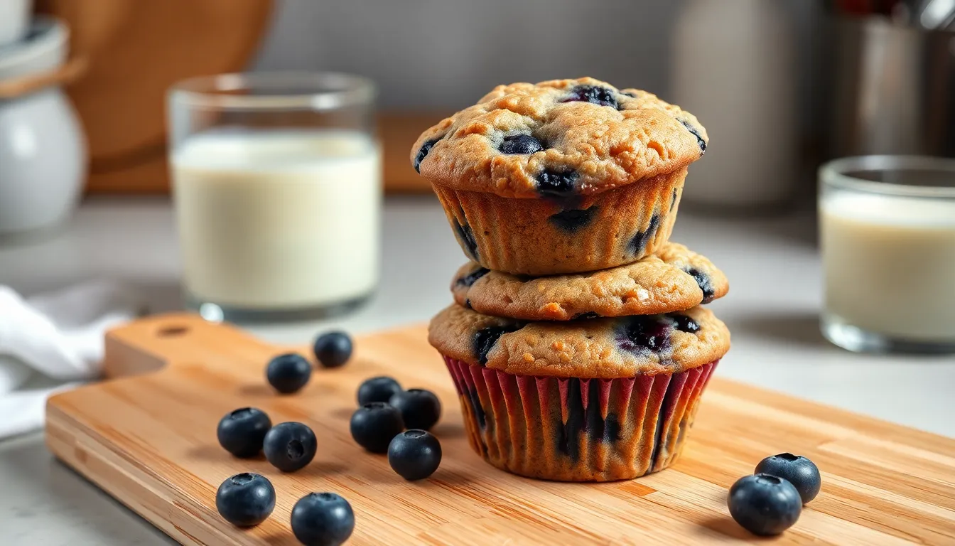Easy Almond Flour Blueberry Muffins Recipe (Gluten-Free & So Fluffy!) 8 Easy Almond Flour Blueberry Muffins Recipe (Gluten-Free & So Fluffy!) 7