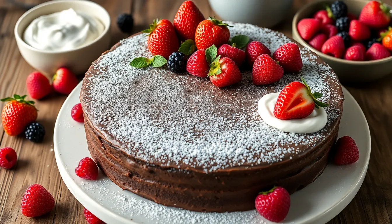 Ultimate Almond Flour Chocolate Cake Recipe (Gluten-Free & Low-Carb!) 8 Ultimate Almond Flour Chocolate Cake Recipe (Gluten-Free & Low-Carb!) 7