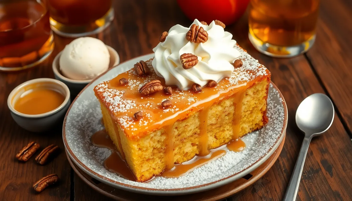 Moist Apple Cider Cake Recipe with Cinnamon Glaze (Perfect for Fall!) 7