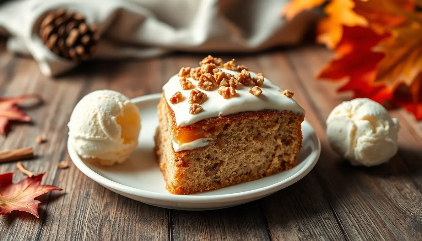 The Ultimate Apple Spice Cake Recipe: Moist, Flavorful & Perfect for Fall 8 The Ultimate Apple Spice Cake Recipe: Moist, Flavorful & Perfect for Fall 7