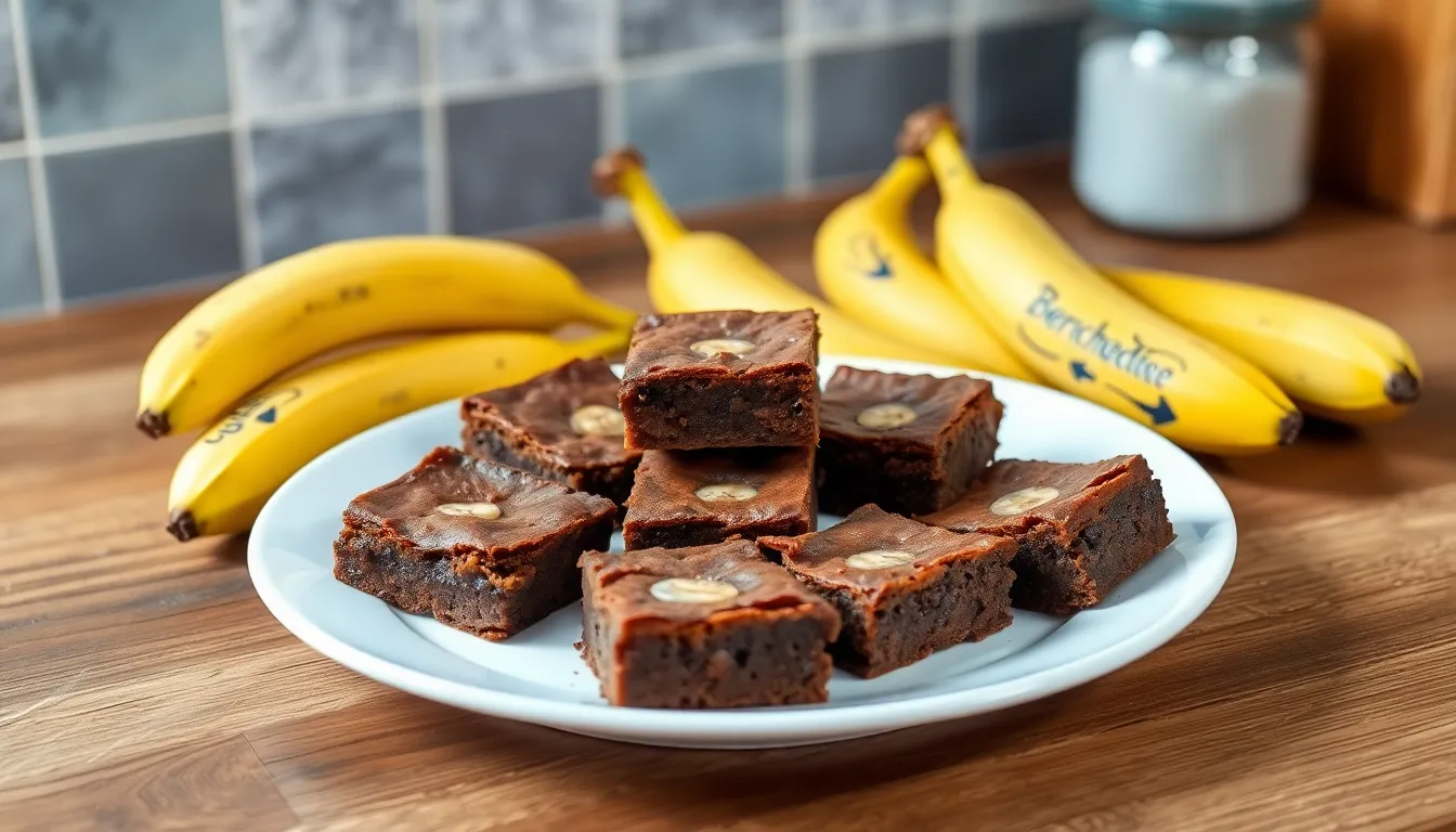 Fudgy Banana Brownies Recipe: Turn Overripe Bananas Into Decadent Chocolate Treats 8 Fudgy Banana Brownies Recipe: Turn Overripe Bananas Into Decadent Chocolate Treats 7