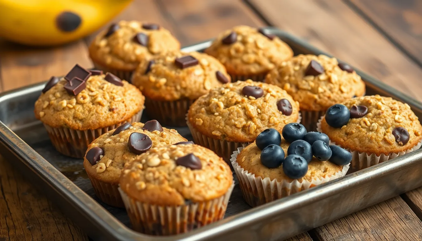 Easy Banana Oatmeal Muffins Recipe - Healthy & Moist (Perfect for Meal Prep!) 8 Easy Banana Oatmeal Muffins Recipe - Healthy & Moist (Perfect for Meal Prep!) 7