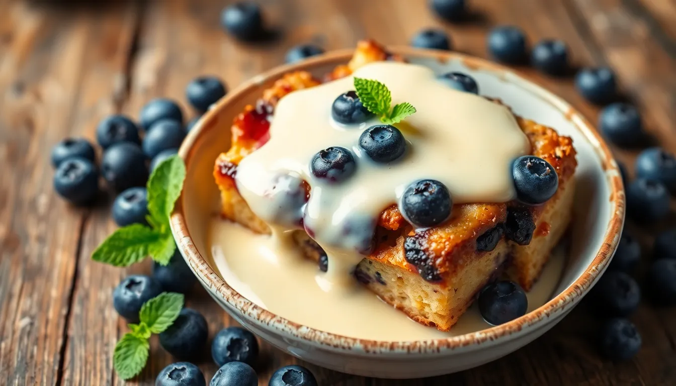 Easy Blueberry Bread Pudding Recipe: Turn Leftover Bread Into Sweet Dessert Magic 8 Easy Blueberry Bread Pudding Recipe: Turn Leftover Bread Into Sweet Dessert Magic 7