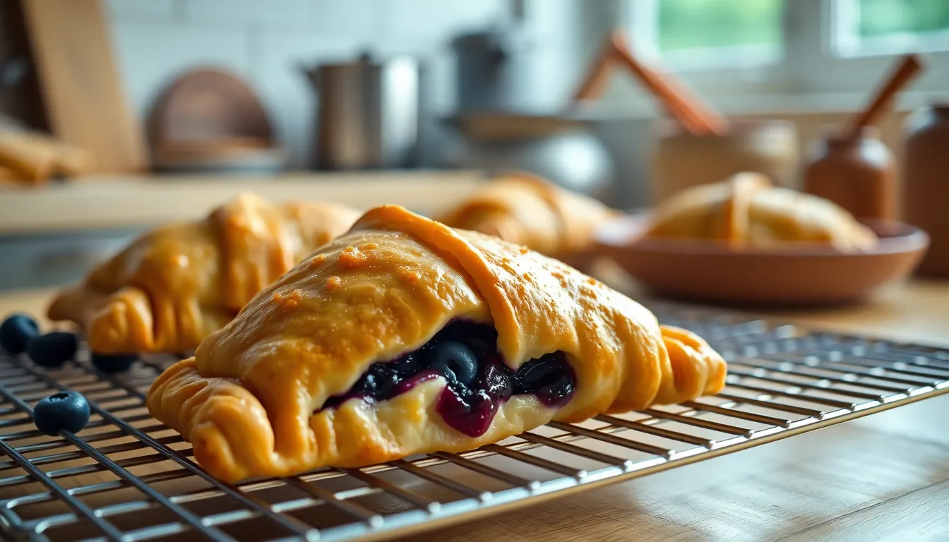 Easy Homemade Blueberry Turnovers Recipe (Flaky & Delicious!) 8 Easy Homemade Blueberry Turnovers Recipe (Flaky & Delicious!) 7