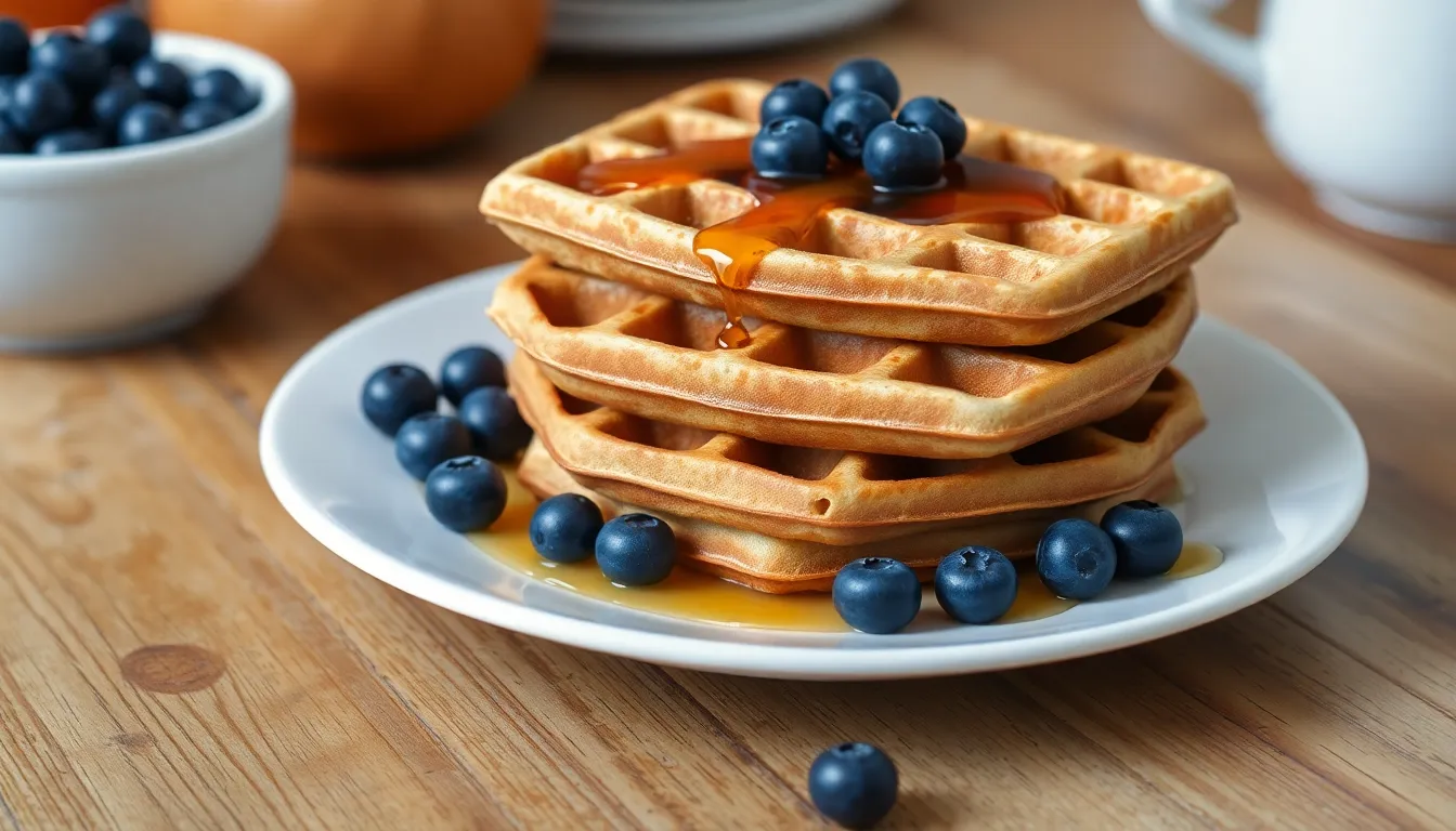 Perfect Fluffy Blueberry Waffles Recipe (with Pro Tips for Even Berry Distribution!) 8 Perfect Fluffy Blueberry Waffles Recipe (with Pro Tips for Even Berry Distribution!) 7