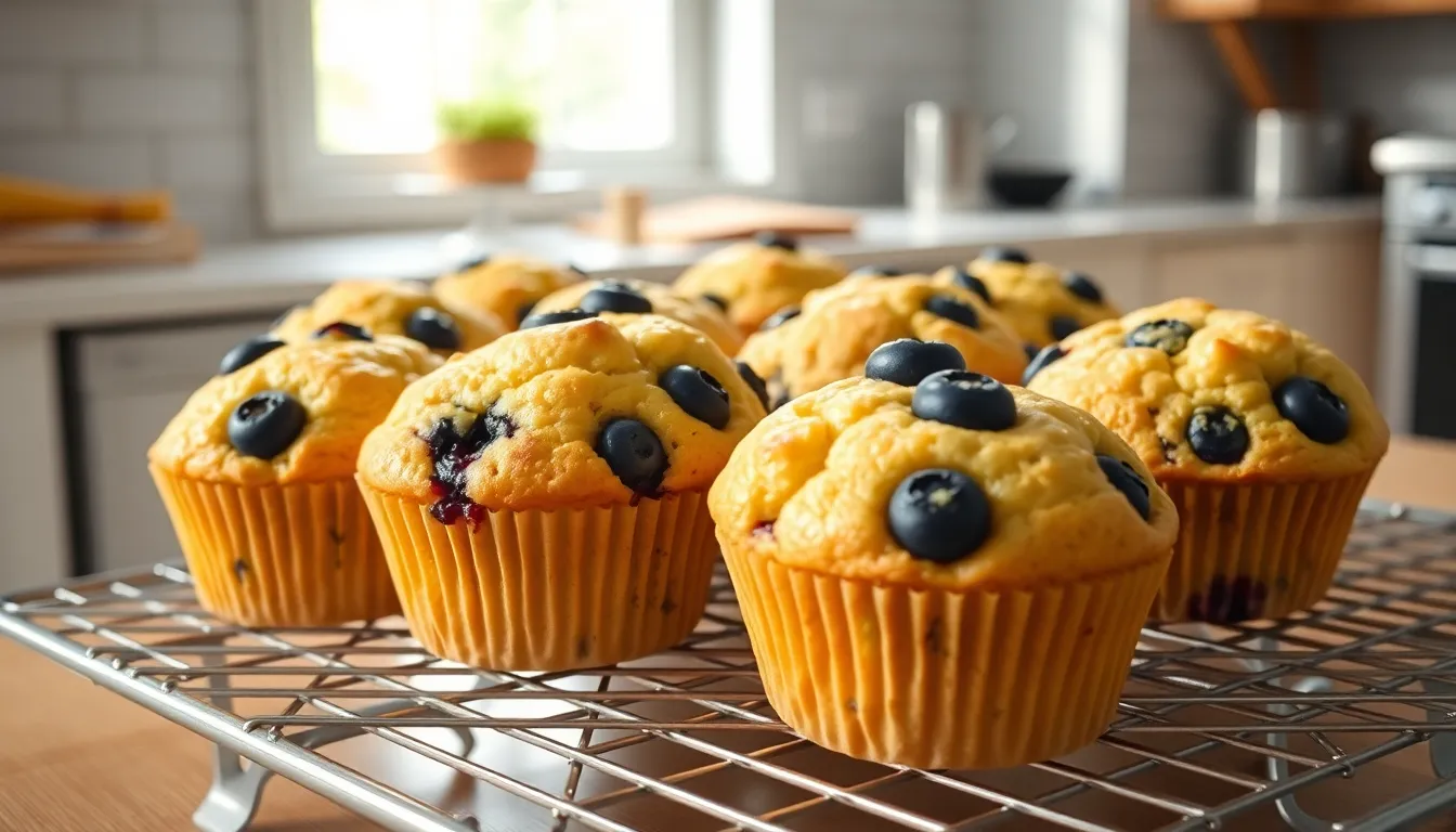Perfect Buttermilk Blueberry Muffins Recipe (Fluffy & Tender Every Time!) 8 Perfect Buttermilk Blueberry Muffins Recipe (Fluffy & Tender Every Time!) 7