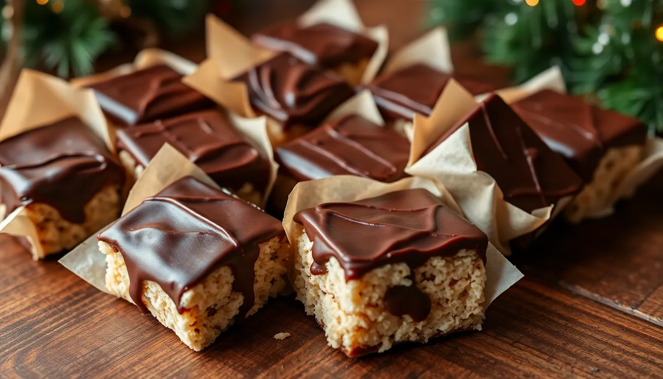 Easy Chocolate Covered Rice Krispie Treats Recipe (Homemade & Delicious!) 8 Easy Chocolate Covered Rice Krispie Treats Recipe (Homemade & Delicious!) 7