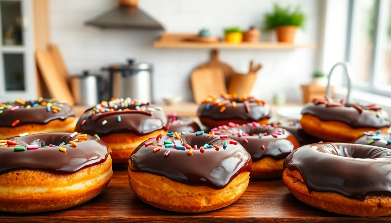 The Ultimate Guide to Homemade Chocolate Donuts (Fried & Baked Recipes) 8 The Ultimate Guide to Homemade Chocolate Donuts (Fried & Baked Recipes) 7