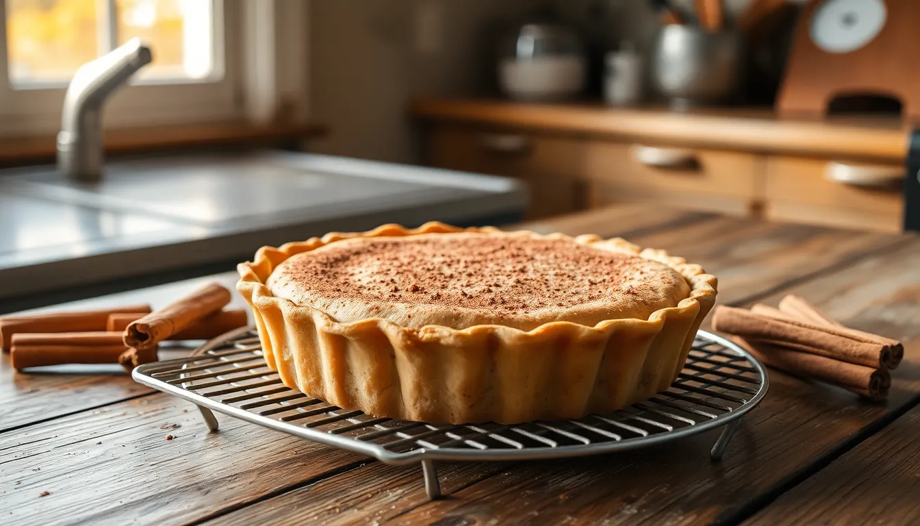 Easy Homemade Cinnamon Pie Recipe: Perfect Creamy Custard Dessert in 6 Simple Steps 8 Easy Homemade Cinnamon Pie Recipe: Perfect Creamy Custard Dessert in 6 Simple Steps 7