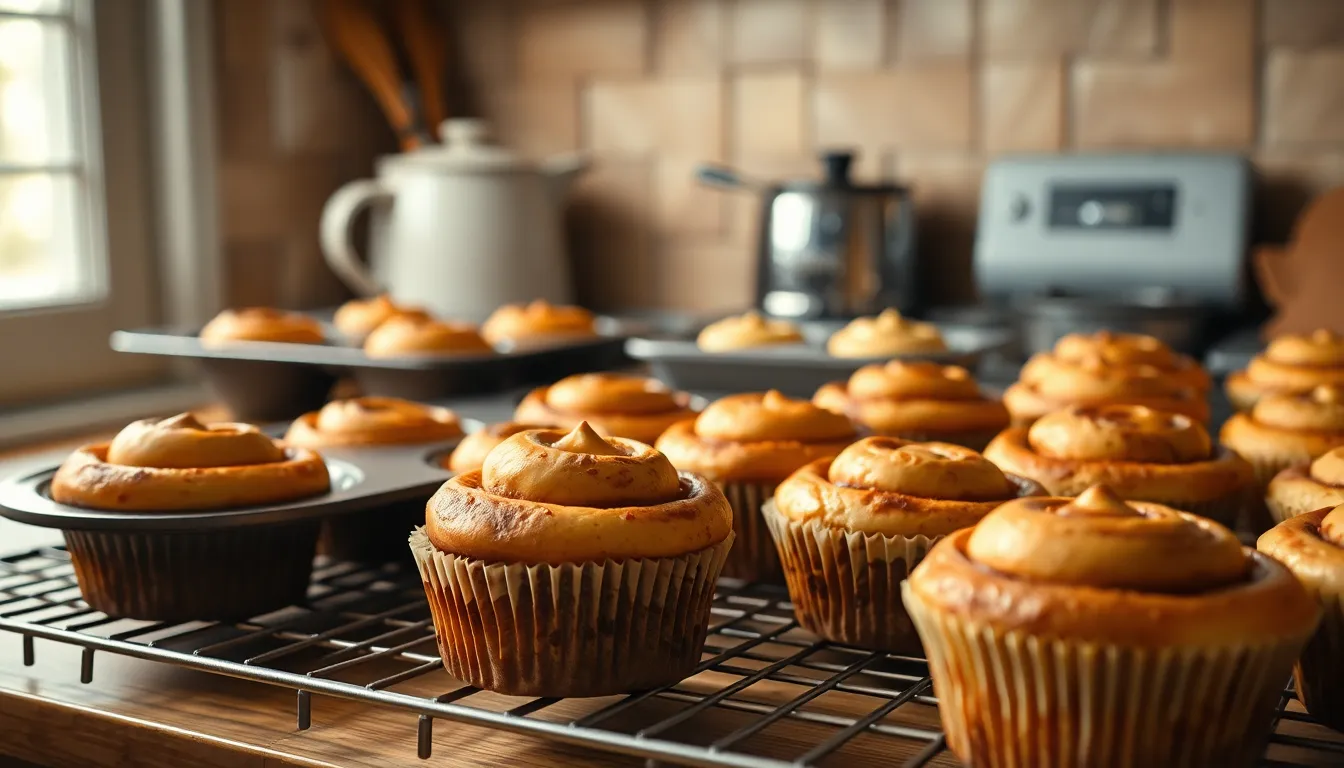 Easy Cinnamon Roll Muffins Recipe - Ready in 30 Minutes 8 Easy Cinnamon Roll Muffins Recipe - Ready in 30 Minutes 7