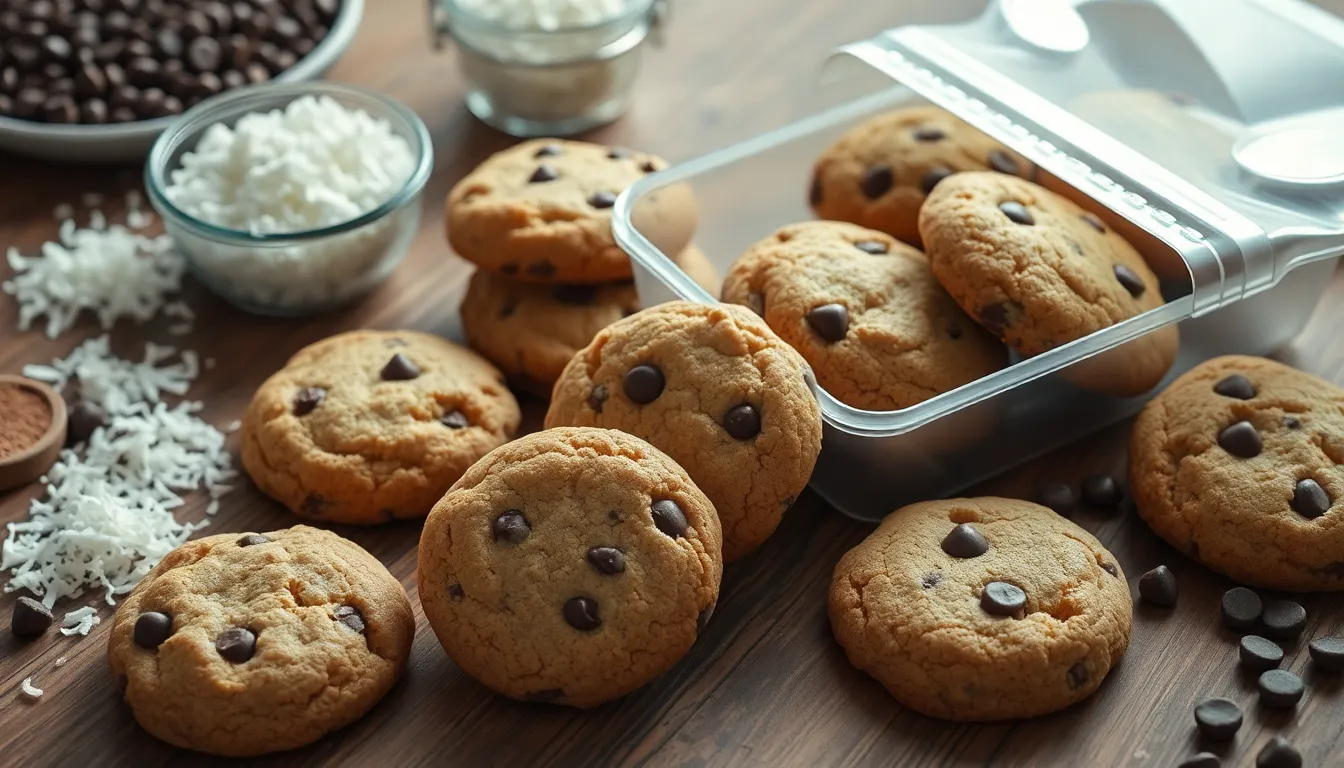 Coconut Chocolate Chip Cookies Recipe: Easy Chewy Cookies with Tropical Twist 8 Coconut Chocolate Chip Cookies Recipe: Easy Chewy Cookies with Tropical Twist 7