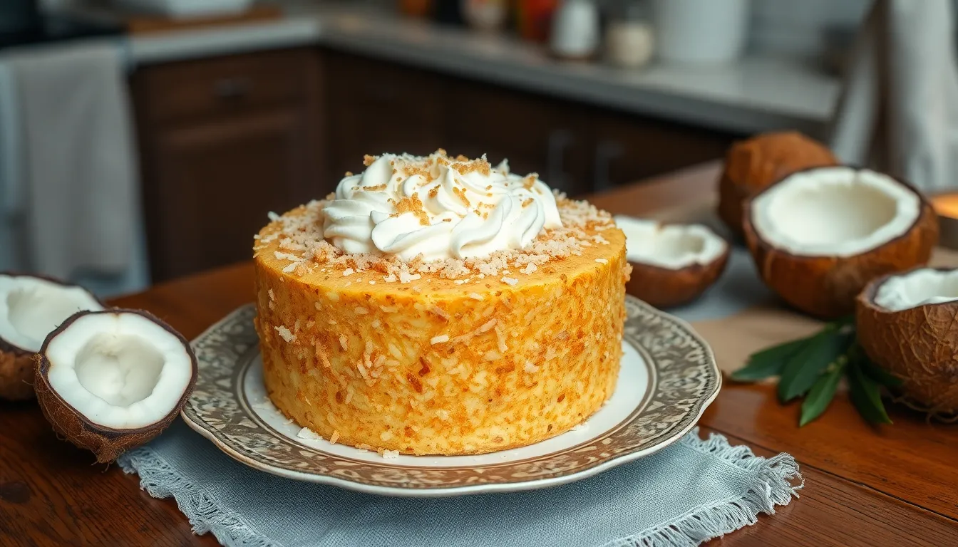 Easy Coconut Poke Cake Recipe - Moist, Creamy & Ready in 30 Minutes 8 Easy Coconut Poke Cake Recipe - Moist, Creamy & Ready in 30 Minutes 7