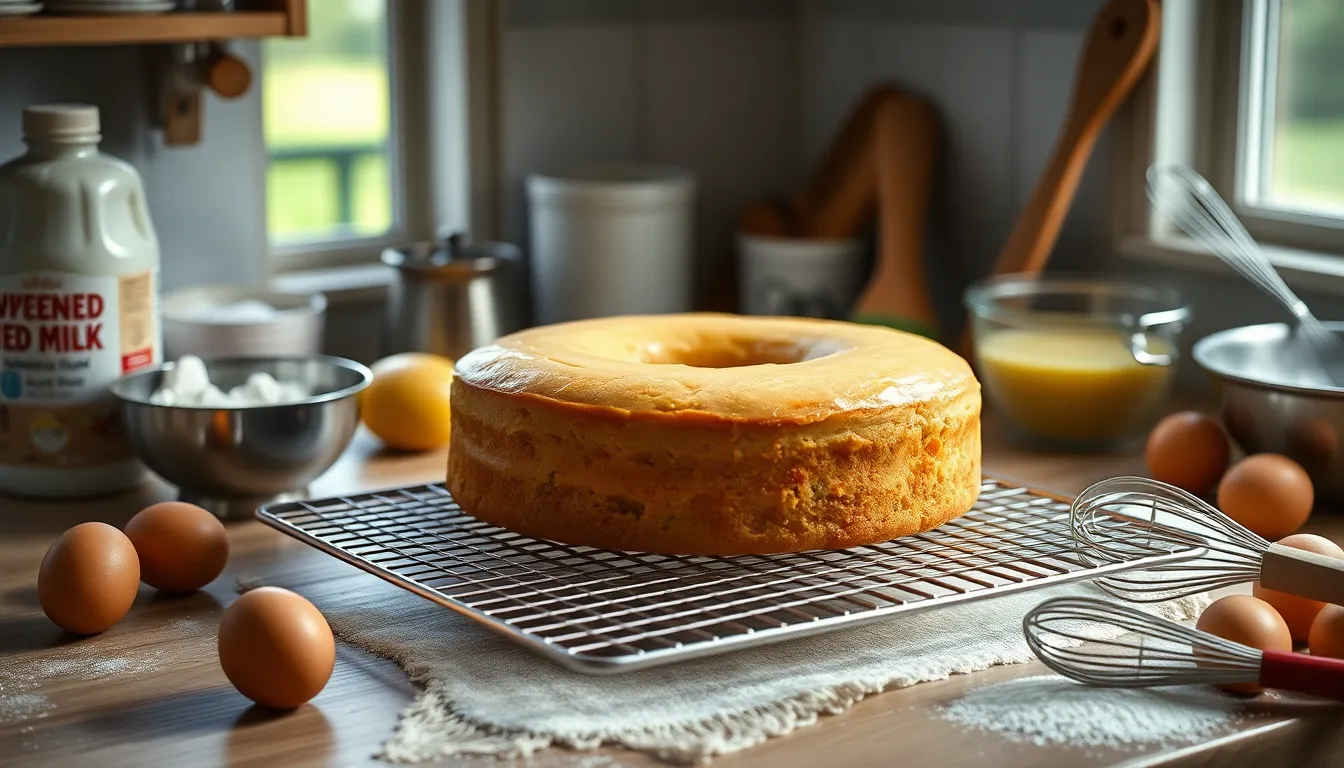 Easy Condensed Milk Cake Recipe: Moist, Rich & Irresistibly Sweet 8 Easy Condensed Milk Cake Recipe: Moist, Rich & Irresistibly Sweet 7