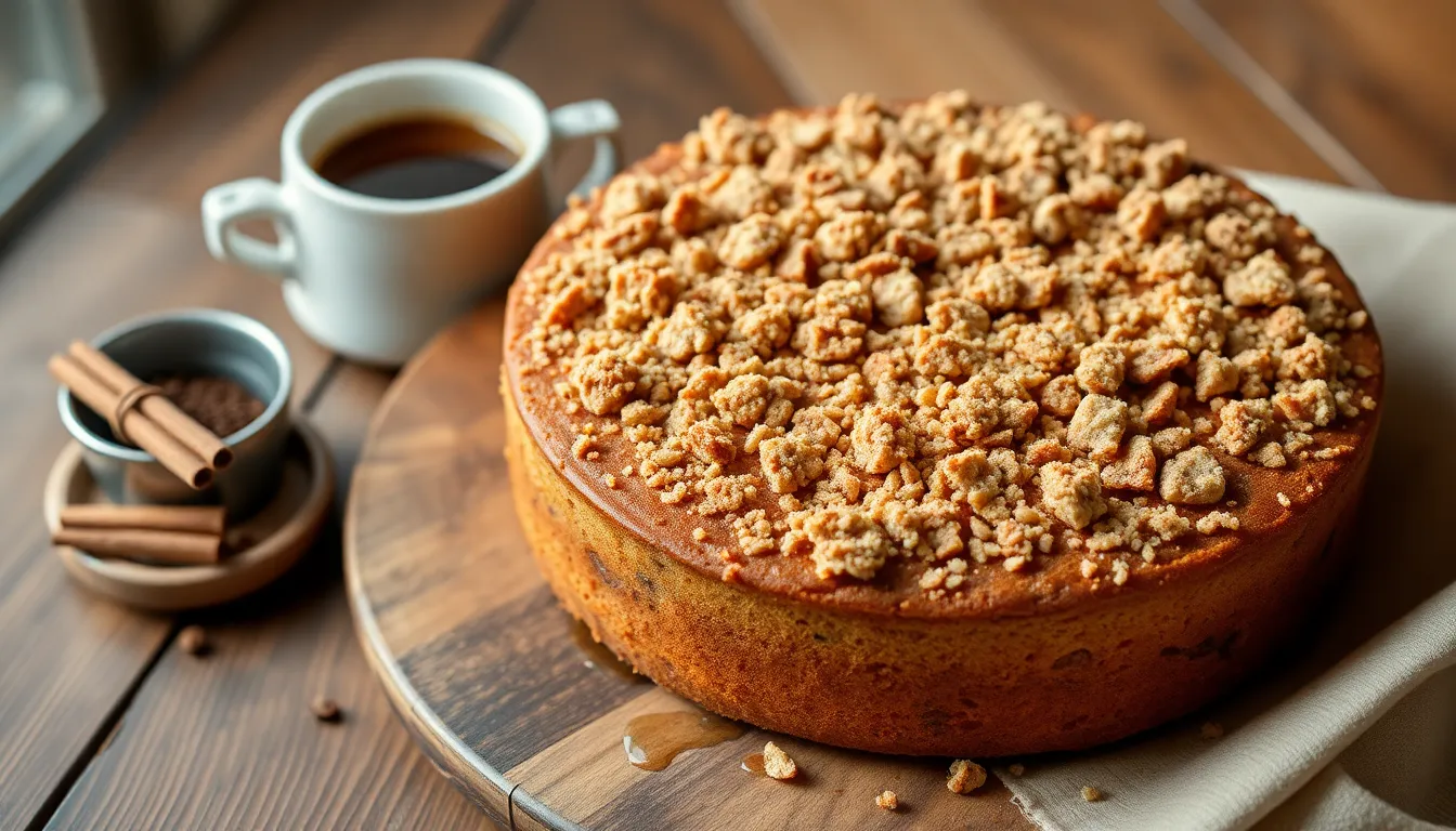 Easy Cream Cheese Coffee Cake Recipe: Bakery-Style with Streusel Topping 8 Easy Cream Cheese Coffee Cake Recipe: Bakery-Style with Streusel Topping 7