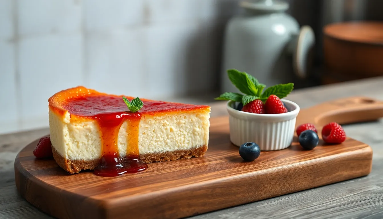 The Ultimate Crème Brûlée Cheesecake Recipe (With Caramelized Sugar Crust!) 8 The Ultimate Crème Brûlée Cheesecake Recipe (With Caramelized Sugar Crust!) 7