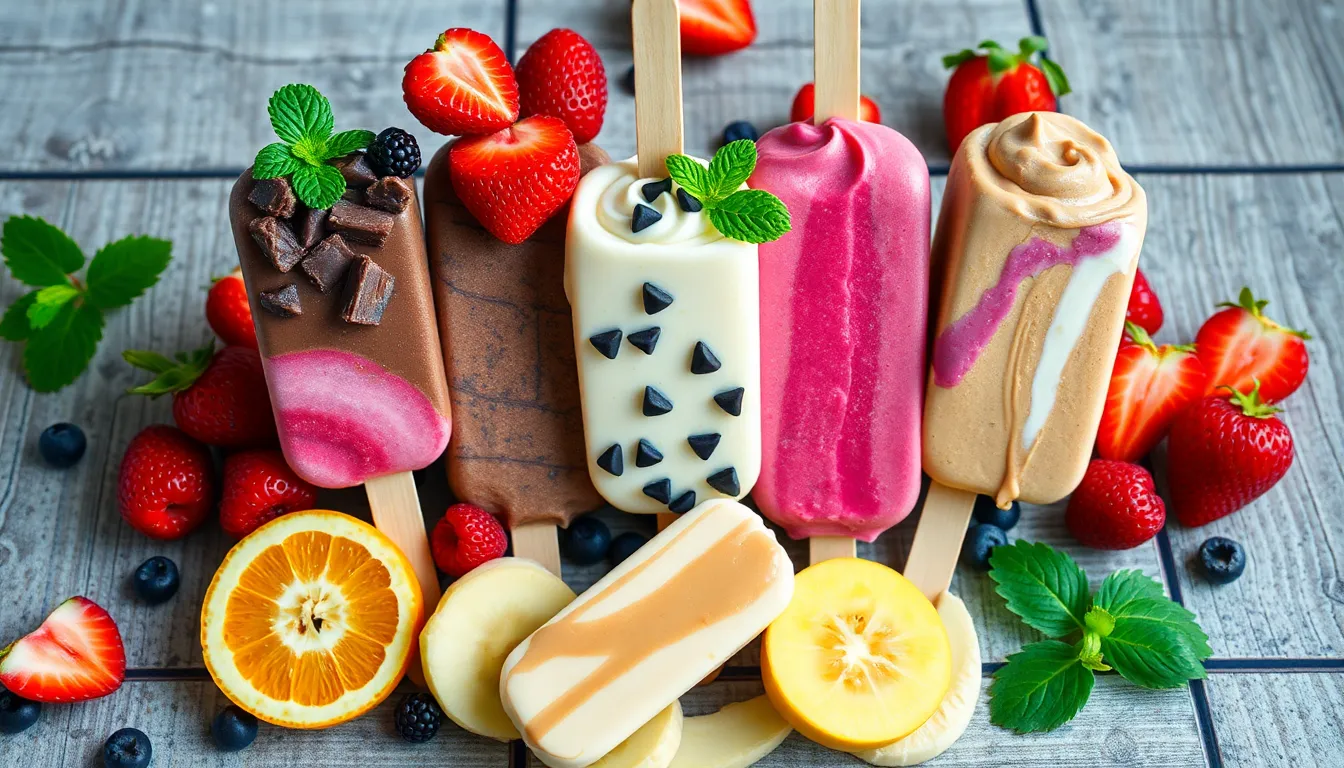 Homemade Frozen Yogurt Bars: Easy Healthy Recipe with 5 Flavor Variations 8 Homemade Frozen Yogurt Bars: Easy Healthy Recipe with 5 Flavor Variations 7