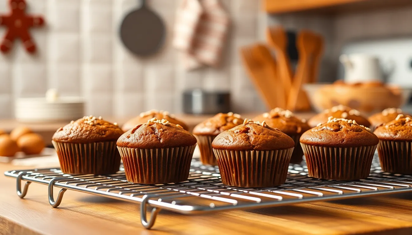 Easy Gingerbread Muffins Recipe: Warm Spices & Molasses Perfection Year-Round 8 Easy Gingerbread Muffins Recipe: Warm Spices & Molasses Perfection Year-Round 7