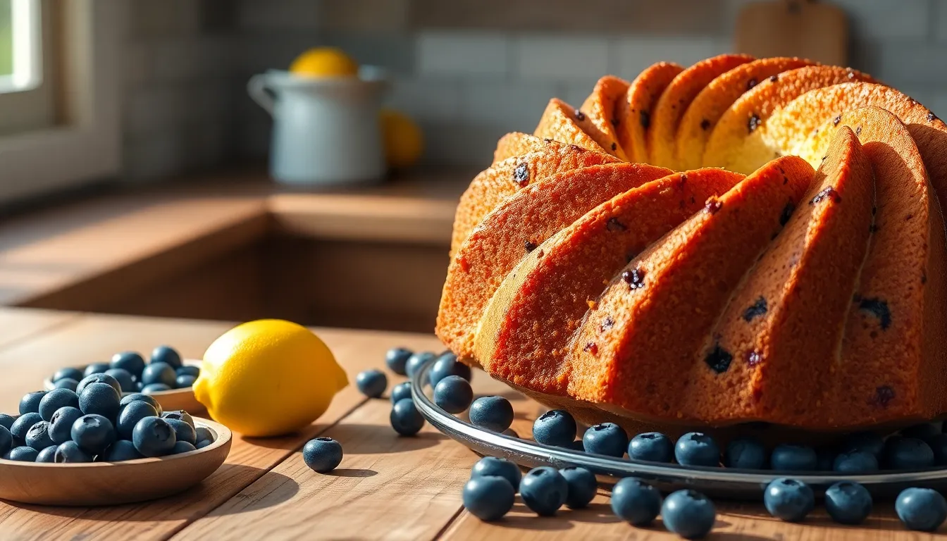 Easy Lemon Blueberry Bundt Cake Recipe (Moist & Bursting with Flavor!) 8 Easy Lemon Blueberry Bundt Cake Recipe (Moist & Bursting with Flavor!) 7
