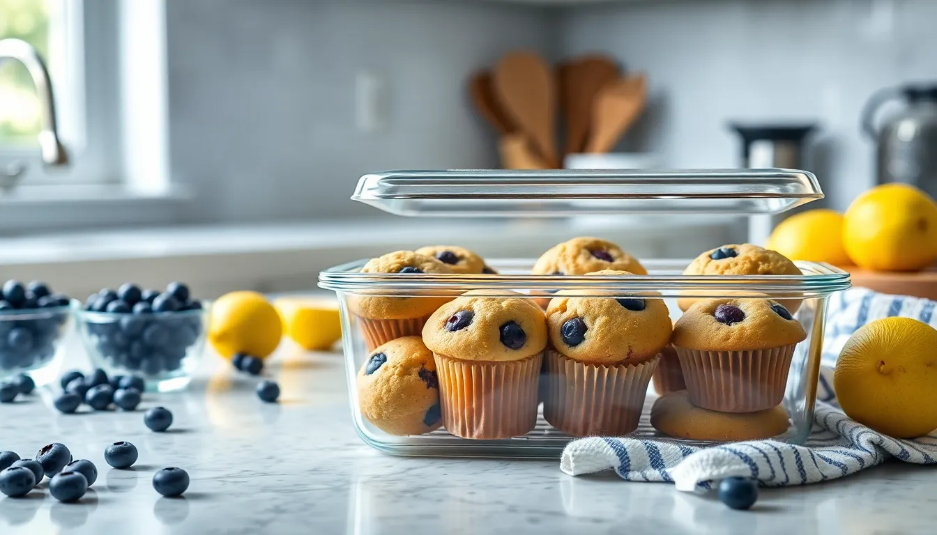 Perfect Lemon Blueberry Muffins Recipe (Bakery-Style with Fluffy Dome Tops!) 8 Perfect Lemon Blueberry Muffins Recipe (Bakery-Style with Fluffy Dome Tops!) 7