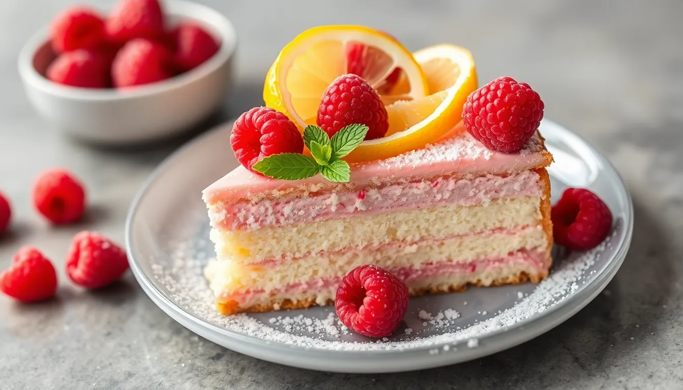 Ultimate Lemon Raspberry Cake Recipe: Moist, Tangy & Perfectly Sweet 8 Ultimate Lemon Raspberry Cake Recipe: Moist, Tangy & Perfectly Sweet 7