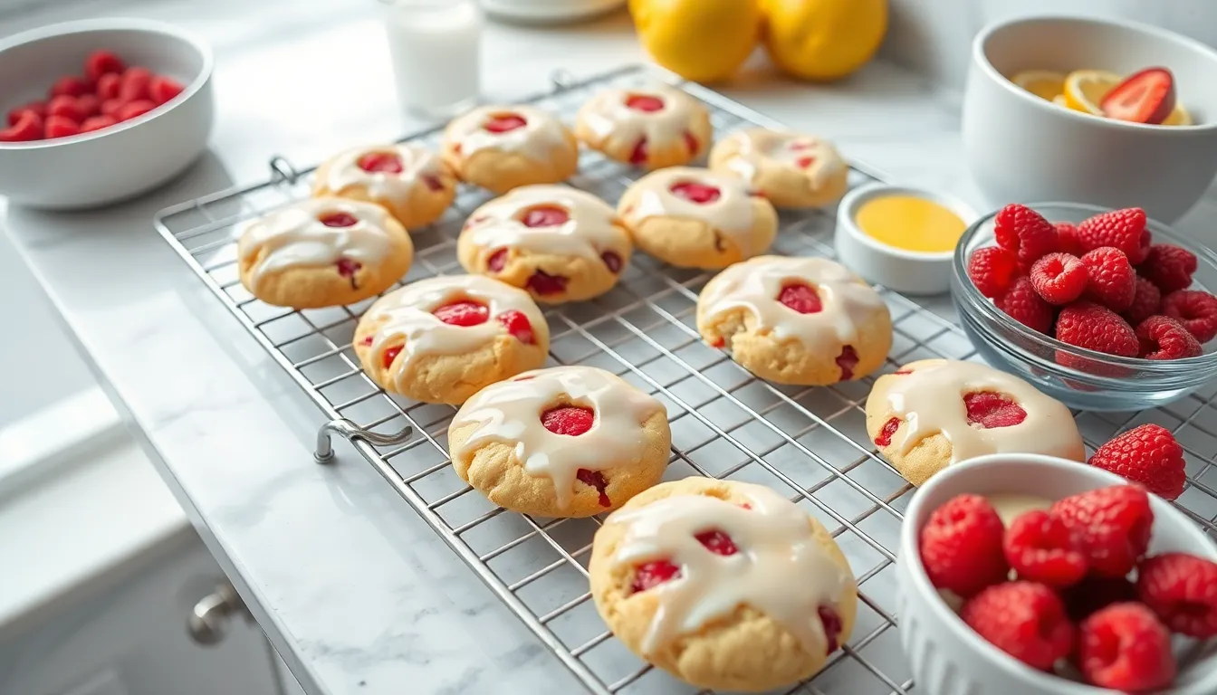 Easy Lemon Raspberry Cookies Recipe: Soft, Tangy & Bursting with Flavor 8 Easy Lemon Raspberry Cookies Recipe: Soft, Tangy & Bursting with Flavor 7