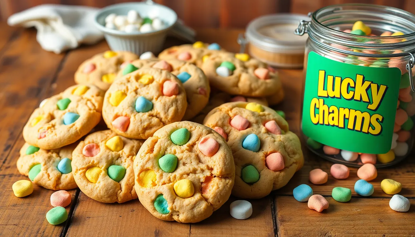 Lucky Charms Cookies Recipe: Soft, Chewy & Packed with Marshmallow Magic 8 Lucky Charms Cookies Recipe: Soft, Chewy & Packed with Marshmallow Magic 7