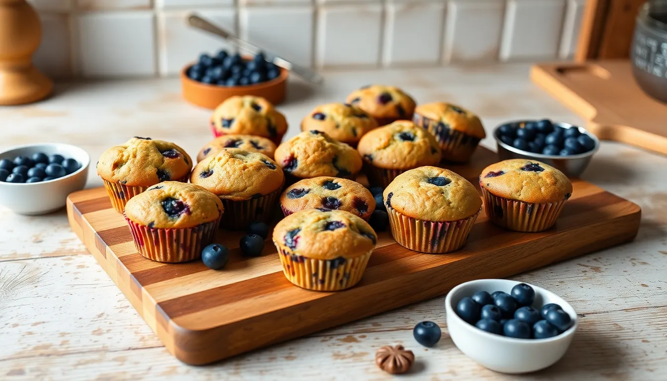 Perfect Mini Blueberry Muffins Recipe - Easy, Fluffy & Irresistibly Delicious 8 Perfect Mini Blueberry Muffins Recipe - Easy, Fluffy & Irresistibly Delicious 7
