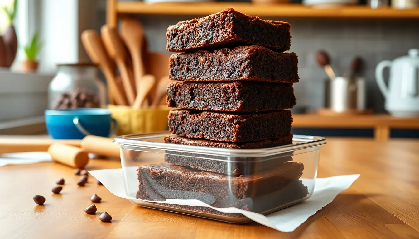 Easy No Bake Brownies Recipe - Ready in 15 Minutes (No Oven Required!) 8 Easy No Bake Brownies Recipe - Ready in 15 Minutes (No Oven Required!) 7