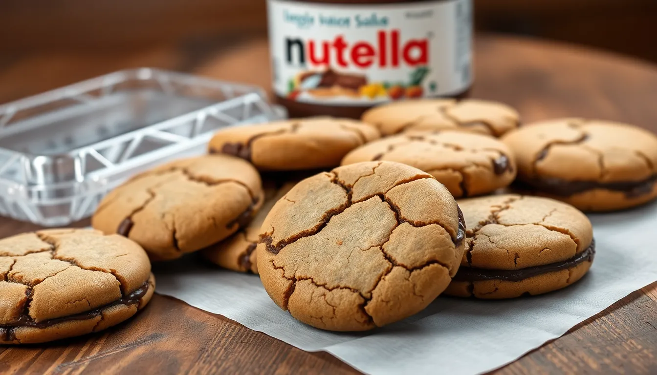 Easy 3-Ingredient Nutella Cookies Recipe (Ready in 30 Minutes!) 8 Easy 3-Ingredient Nutella Cookies Recipe (Ready in 30 Minutes!) 7