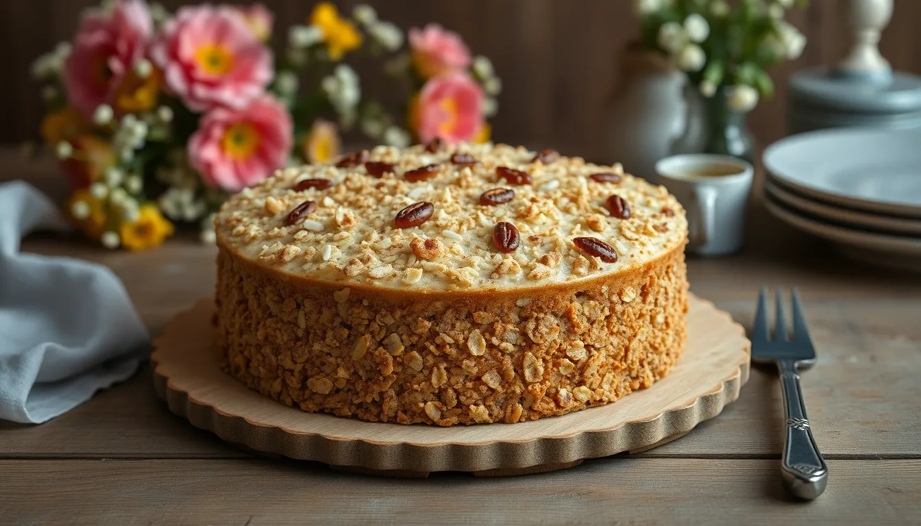 Easy Oatmeal Cake Recipe: Moist, Healthy & Perfect for Any Occasion 8 Easy Oatmeal Cake Recipe: Moist, Healthy & Perfect for Any Occasion 7