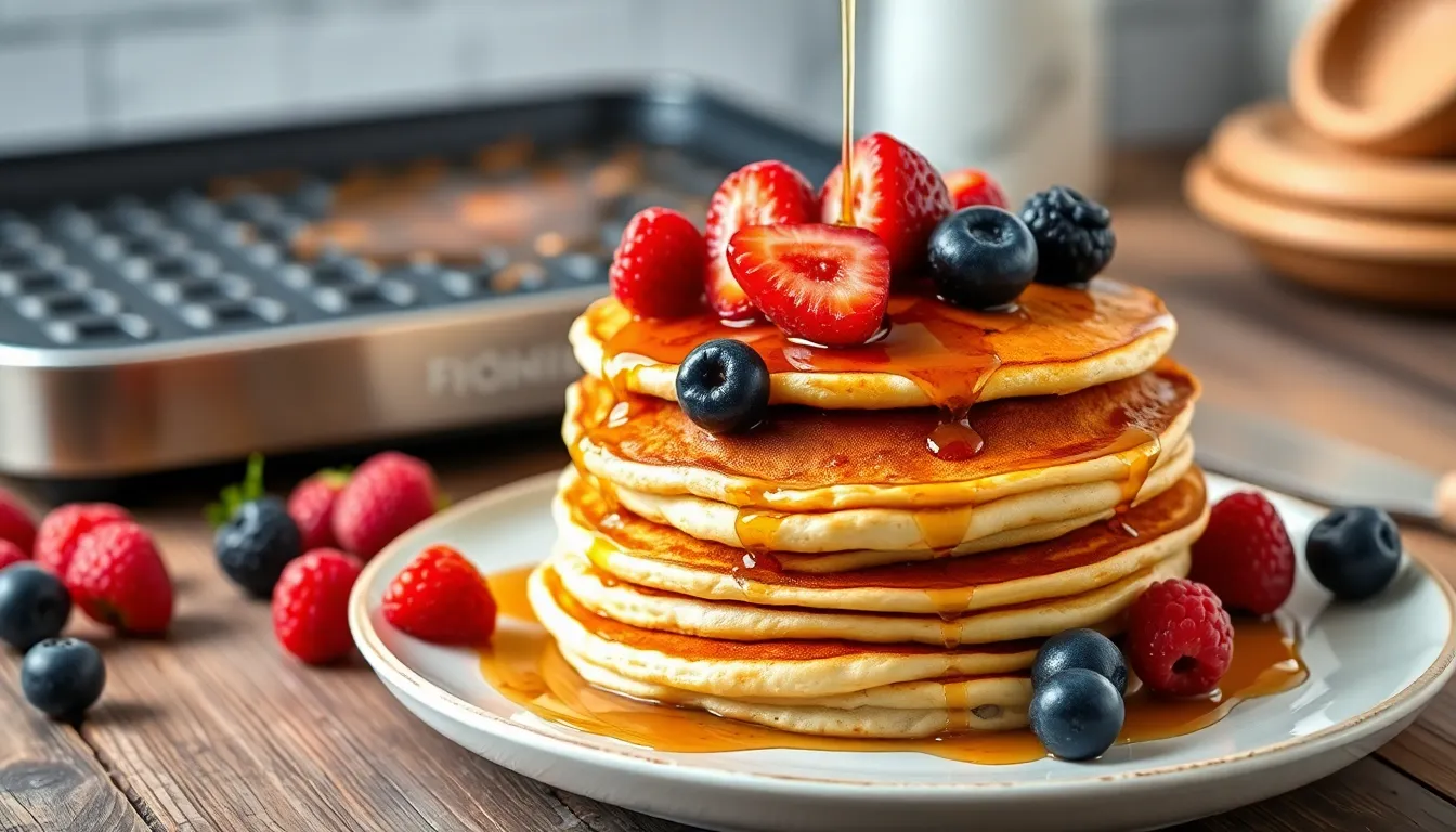 How to Make Fluffy Pancakes Without Milk (Easy Dairy-Free Recipe!) 8 How to Make Fluffy Pancakes Without Milk (Easy Dairy-Free Recipe!) 7