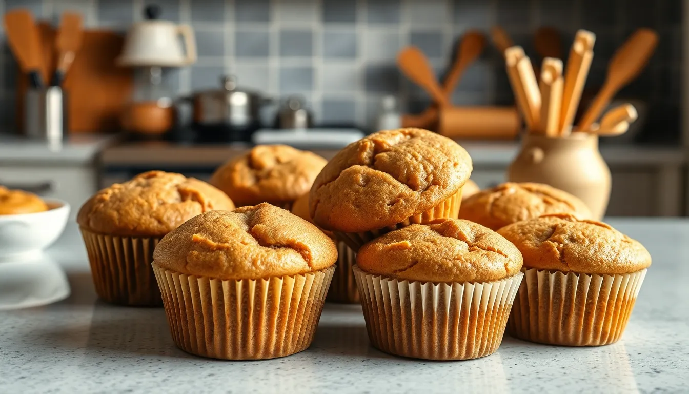 Easy Peanut Butter Muffins Recipe (Ready in 30 Minutes!) 8 Easy Peanut Butter Muffins Recipe (Ready in 30 Minutes!) 7
