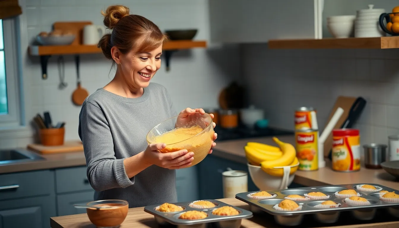 Perfect Pumpkin Banana Muffins Recipe (Easy Fall Baking with Simple Ingredients!) 8 Perfect Pumpkin Banana Muffins Recipe (Easy Fall Baking with Simple Ingredients!) 7