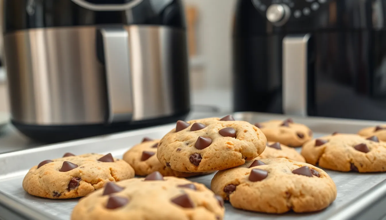 Air Fryer Chocolate Chip Cookies Ready in 10 Minutes (Easy Recipe!) 10 Air Fryer Chocolate Chip Cookies Ready in 10 Minutes (Easy Recipe!) 9