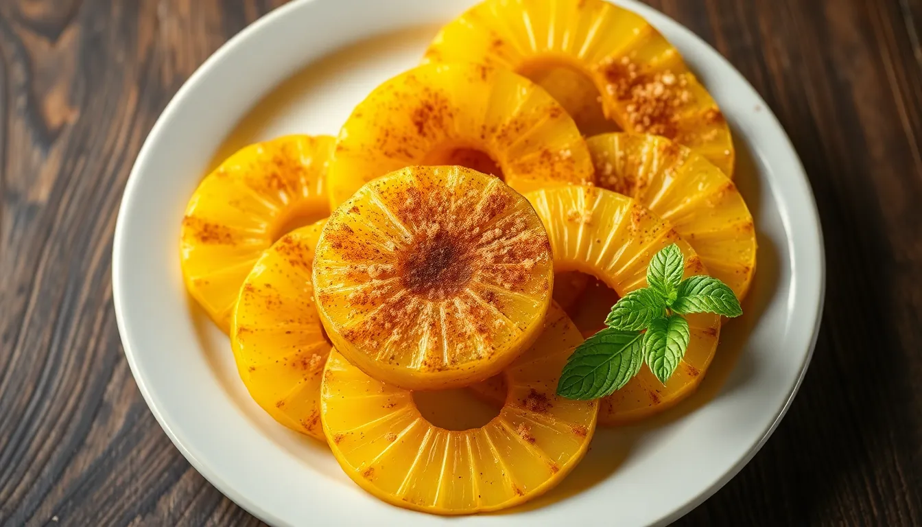 Easy Air Fryer Pineapple Recipe: Caramelized & Ready in 15 Minutes 10 Easy Air Fryer Pineapple Recipe: Caramelized & Ready in 15 Minutes 9